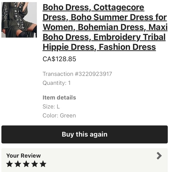 Boho Dress - Picture 4 of 14